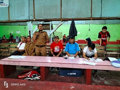 DISDIKPORA Kab.Solok Gelar Pertandingan Bulu Tangkis Tingkat SD dan SMP se-Kab.Solok Tahun 2022